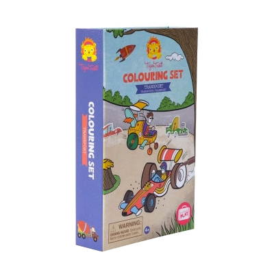 Colouring Set: Transportes Colouring Set: Transportes