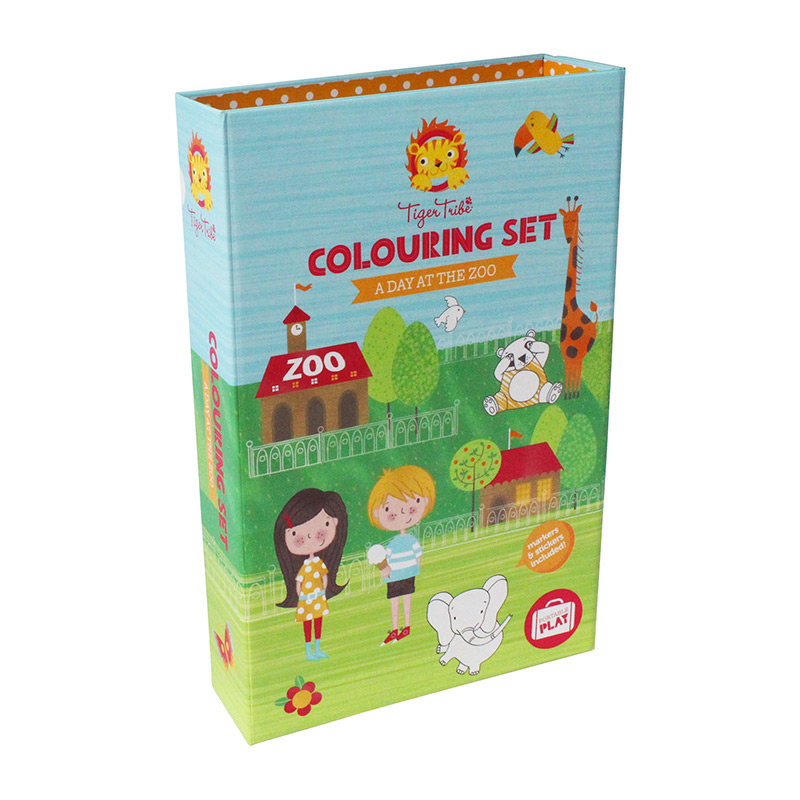 Colouring Set: Un día en el Zoo