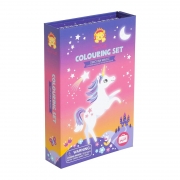 Colouring Set: Unicornios