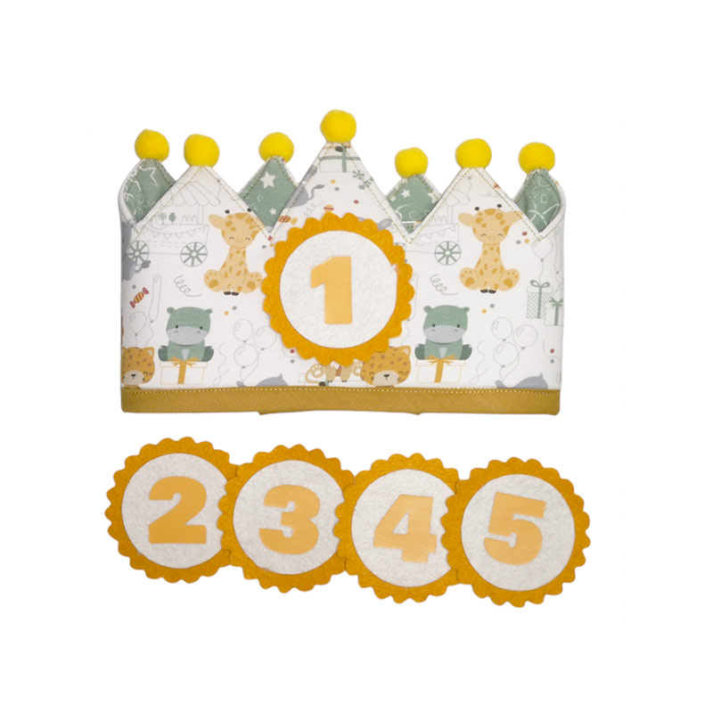 Corona de Cumpleaños Animales