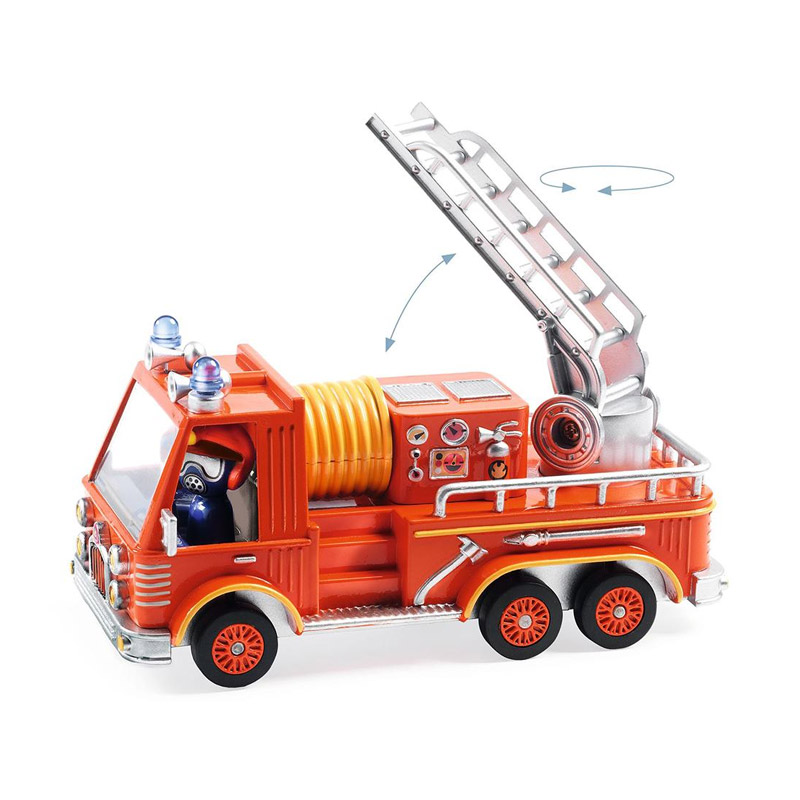 Crazy Motors: Camião de Bombeiros Captain Fire