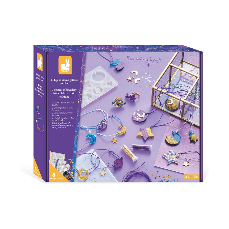 Crea 14 Joyas Galácticas de Resina