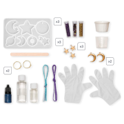 Crea 14 Joyas Galácticas de Resina