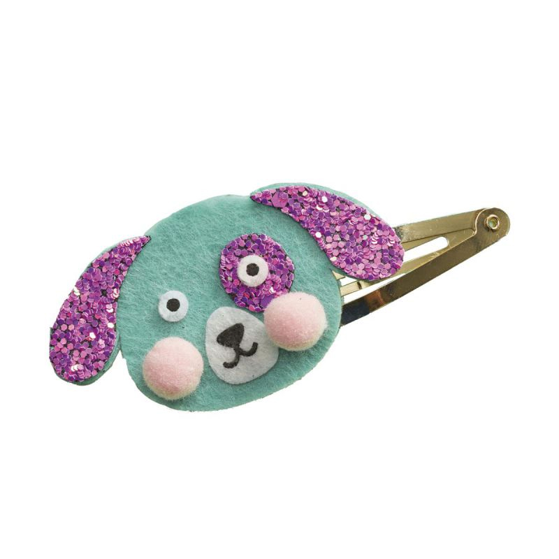 Cria 6 Clips com Purpurina Little Pets