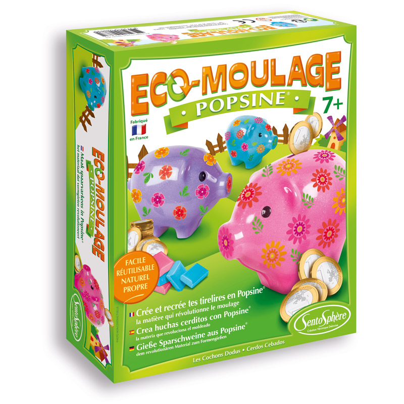Eco-Moulage Popsine L'alphabet - Sentosphère
