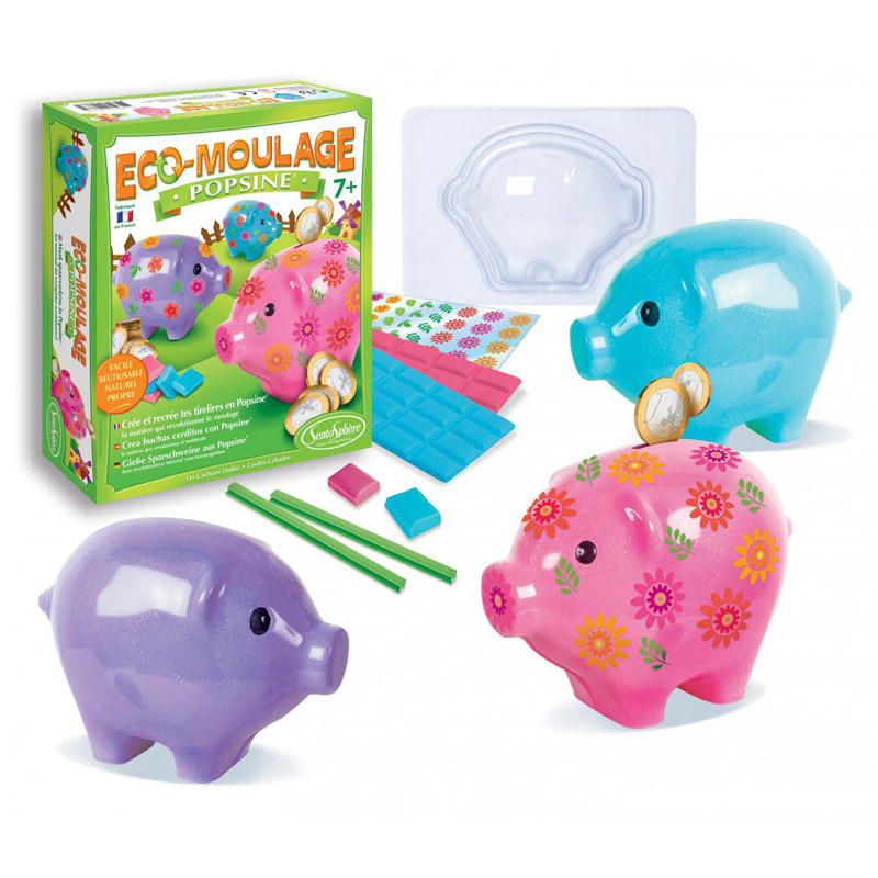 Crea Huchas Cerdito con Popsine