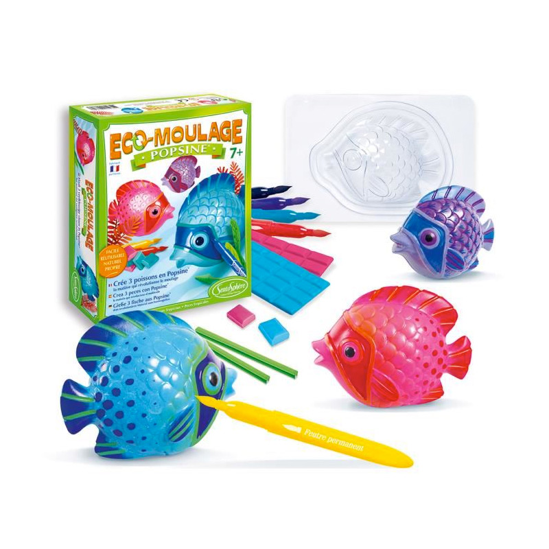 Crea Peces Tropicales con Popsine
