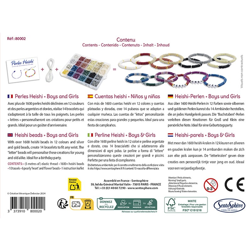 Crea tus Pulseras Heishi Boys & Girls