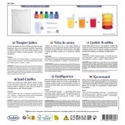 Crea Velas de Arena de Cera