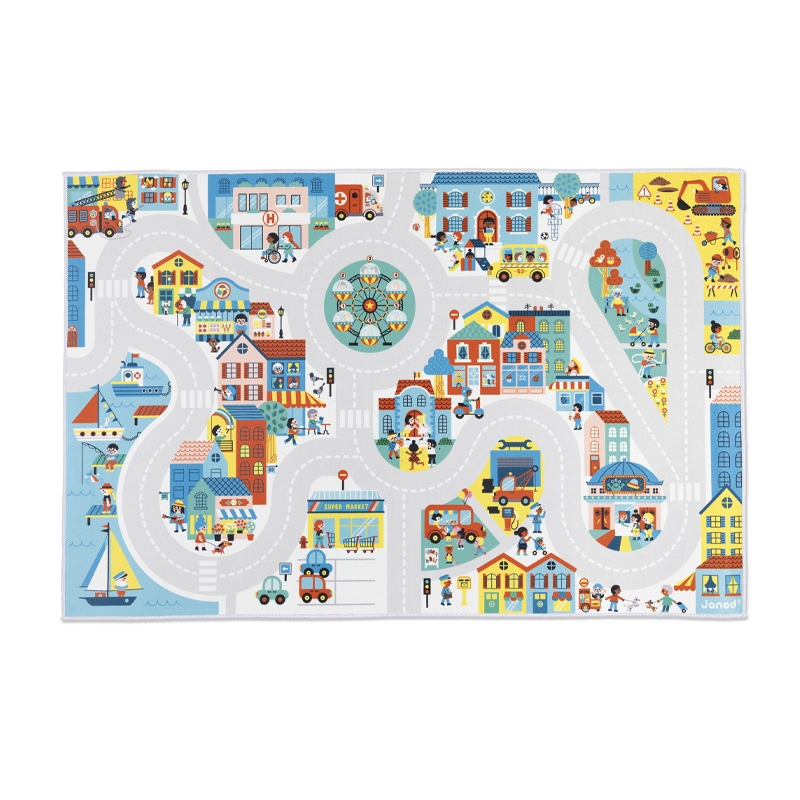 Cross Roads Alfombra Ciudad