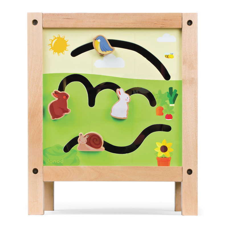 Cubo de Actividades Maxi Looping Jardín de Janod en MiniKidz