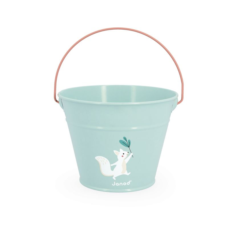 Cubo Metálico Happy Garden