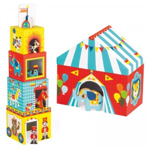 Cubos apilables Multikub Circo