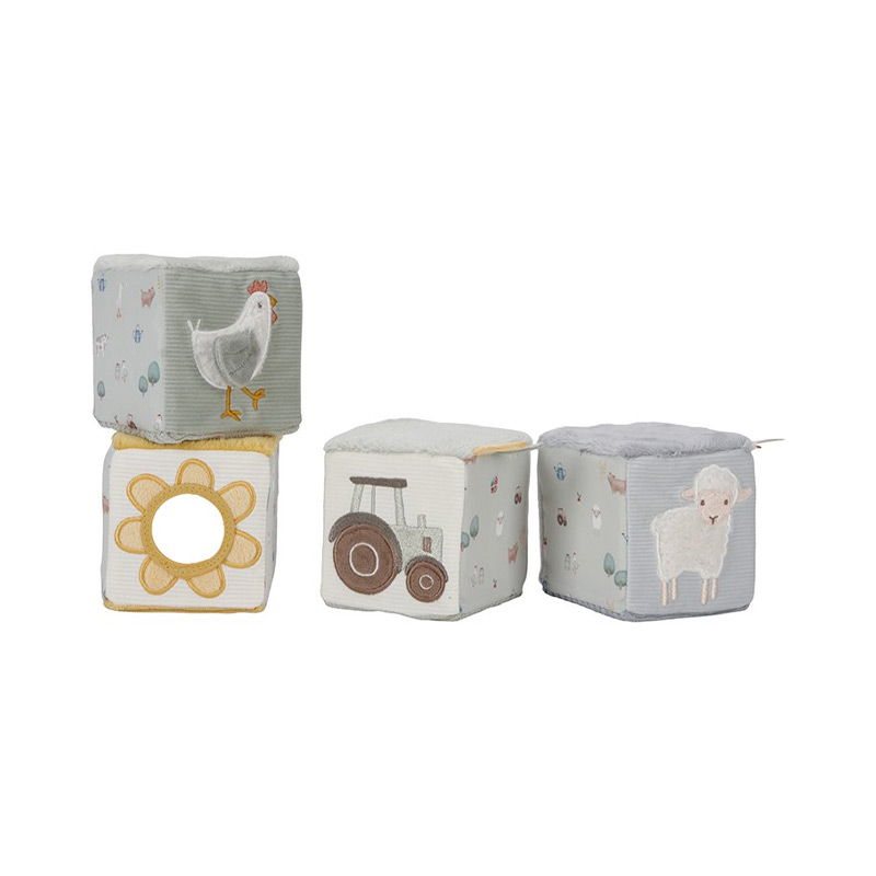 Cubos Macios Empilháveis Pequena Quinta