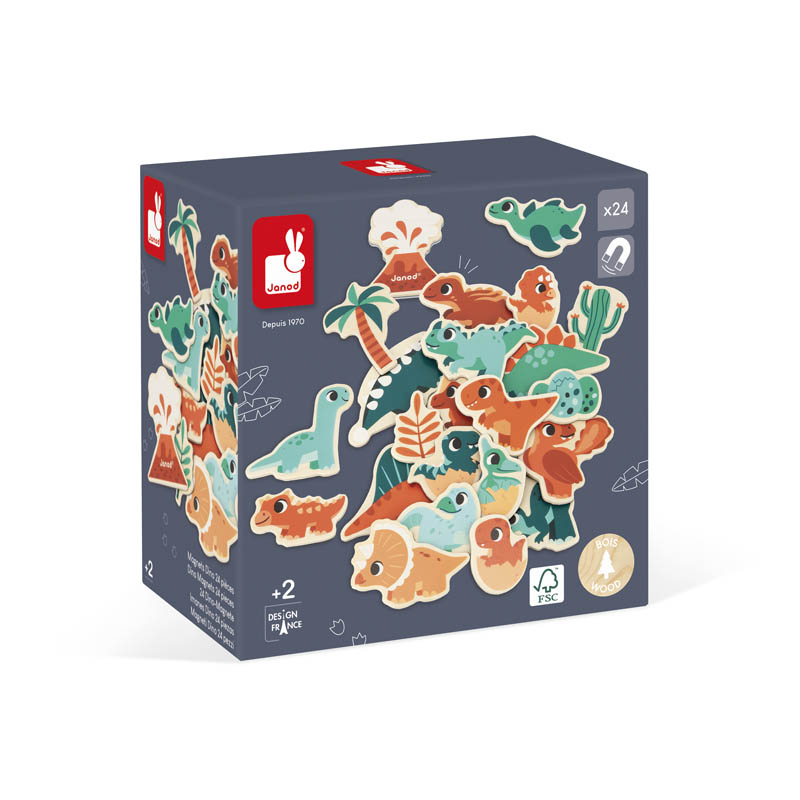 Dino: 24 Imanes Dinos