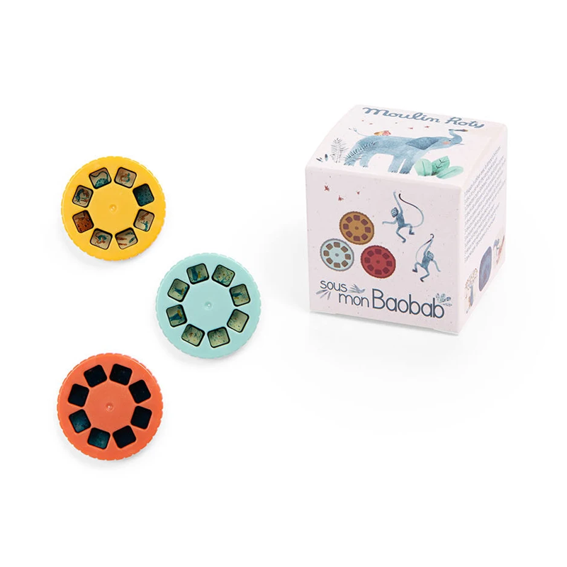 3 Discos para Lanterna Projectora Baobab