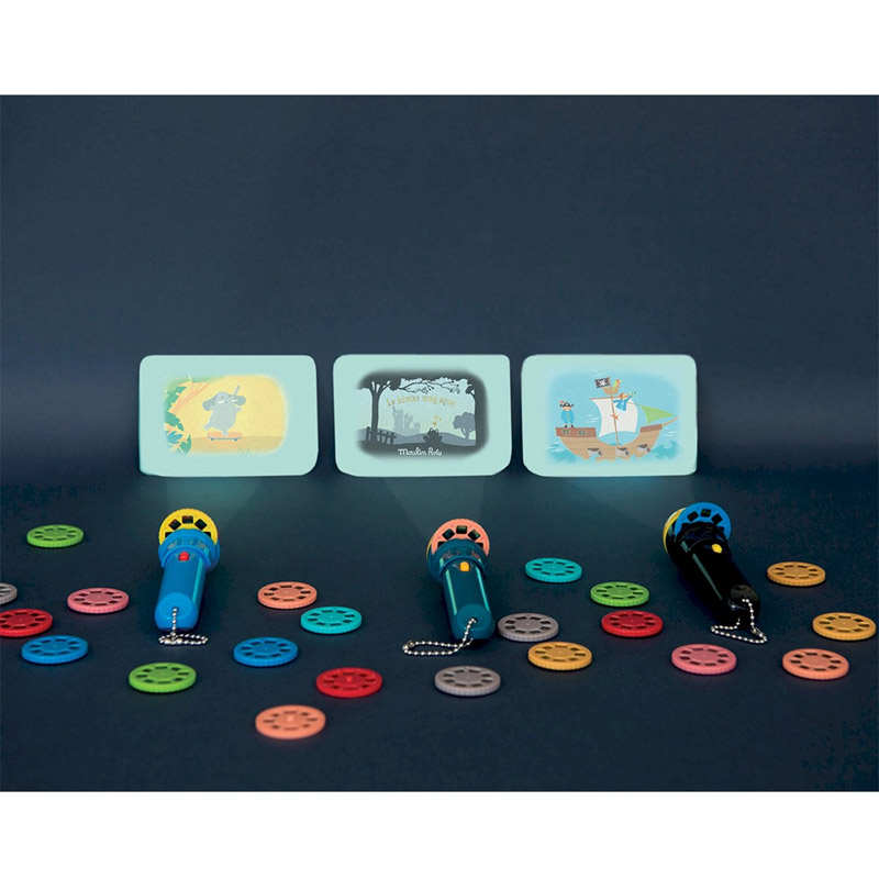 3 Discos para Linterna Proyector Gran Familia