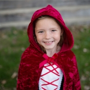 Disfraz Capa Caperucita Roja 5-6 años