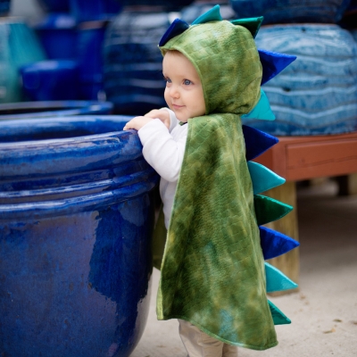 Fato de dragão com capa 12-24 meses