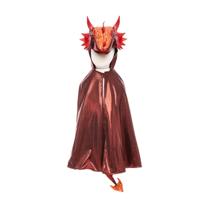 Disfraz Capa Metálica Dragón Ruby 3-4 años Disfraz Capa Metálica Dragón Ruby 3-4 años