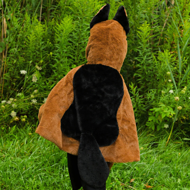 Fato de Cão com capa 4-6 anos