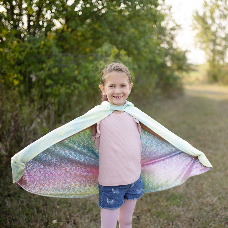 Disfraz Capa Reversible Dragón Unicornio 5-6 años