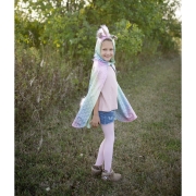 Disfraz Capa Reversible Dragón Unicornio 5-6 años