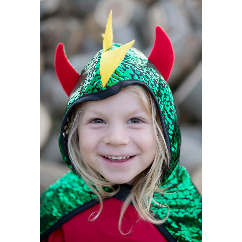Disfraz capa dragón rojo 2-3 años :: Great Pretenders :: Juguetes :: Dideco