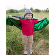 Disfraz Capa Reversible Dragón y Caballero 7-8 años