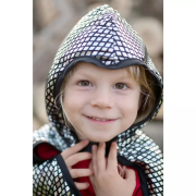 Disfraz Capa Reversible Dragón y Caballero 7-8 años