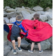 Disfraz Capa Reversible Superhéroes 5-6 años