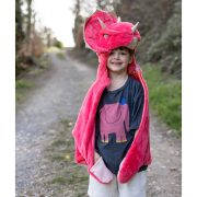 Fato Capa Suave Triceratops 3-4 anos