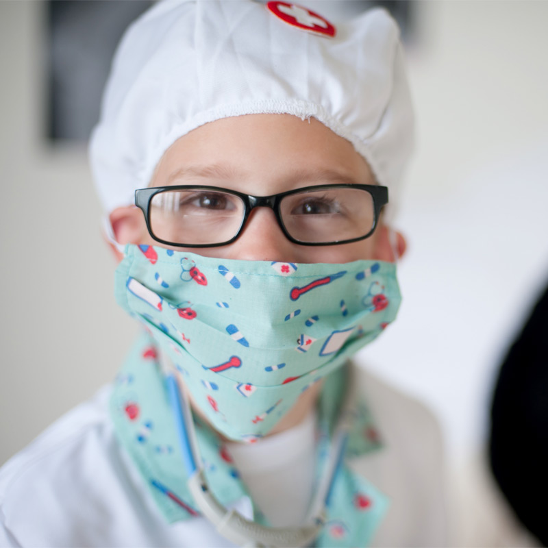 Disfraz Doctor Doctora con Accesorios 3-4 años