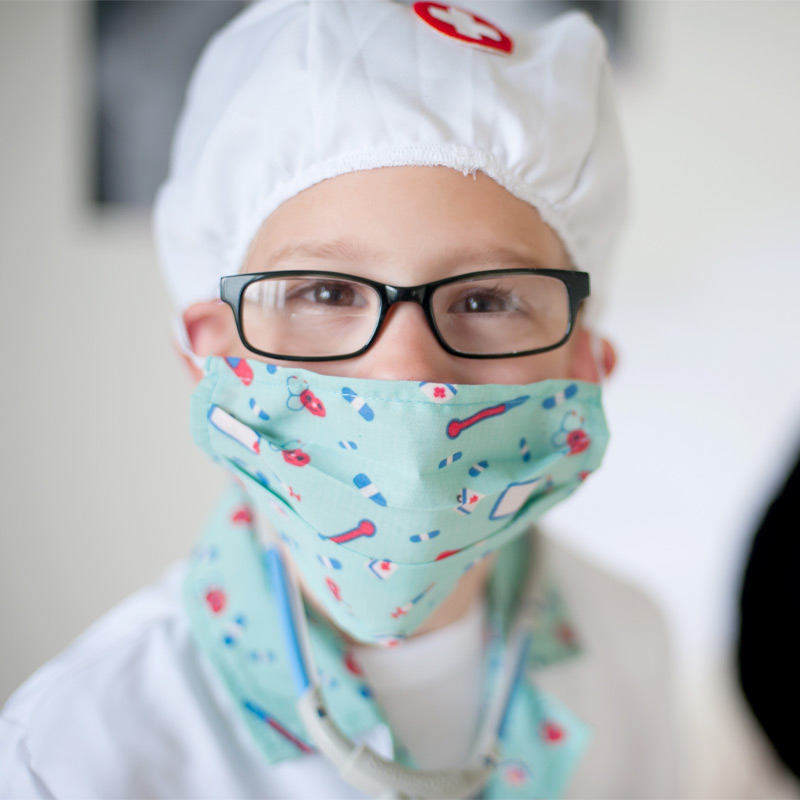 Disfraz Doctor Doctora con Accesorios 5-6 años