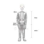 Disfraz Esqueleto Fluorescente 5-6 años