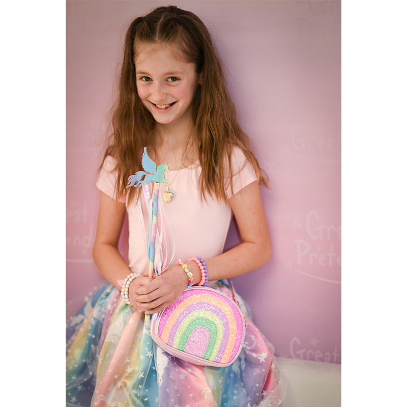 Disfraz Falda con Varita Unicornio Mágico 4-6 años