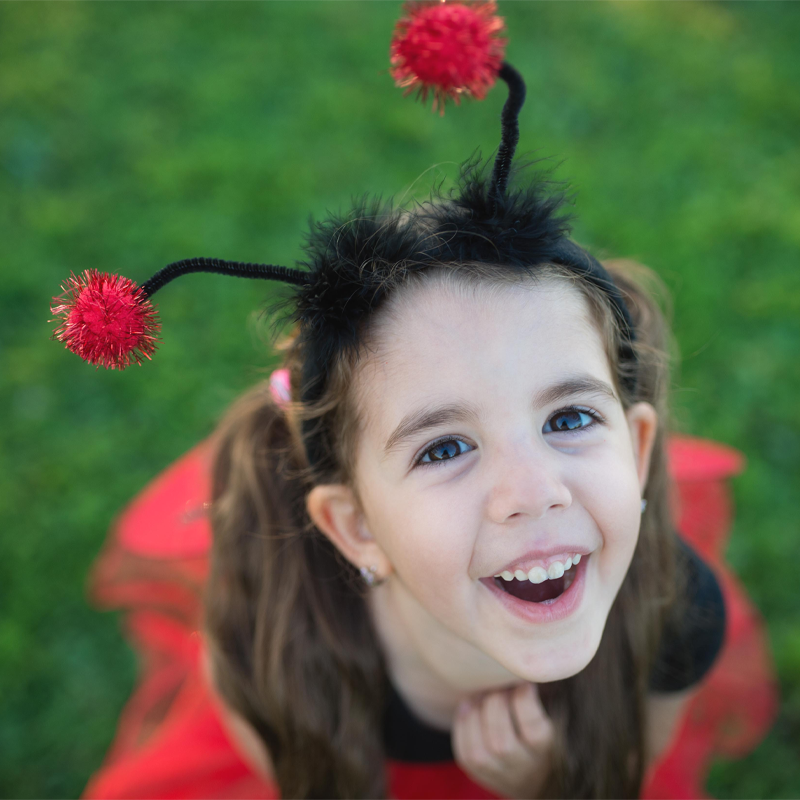 Fato de Joaninha com Tutu Brilhante, Asas e Tiara 4-6 anos