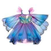 Disfraz Vestido Mariposa con Alas 3-4 años