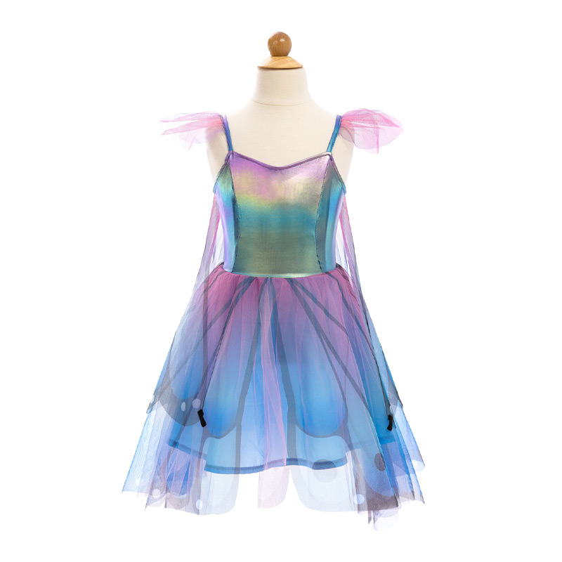 Fato de Vestido Borboleta com Asas 5-6 anos