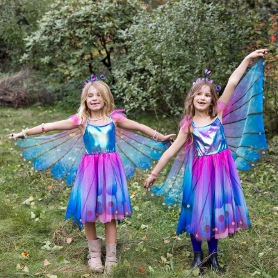 Disfraz Vestido Mariposa con Alas 5-6 años Disfraz Vestido Mariposa con Alas 5-6 años