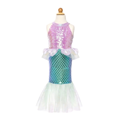 Disfraz Vestido Sirena Misty 5-6 años