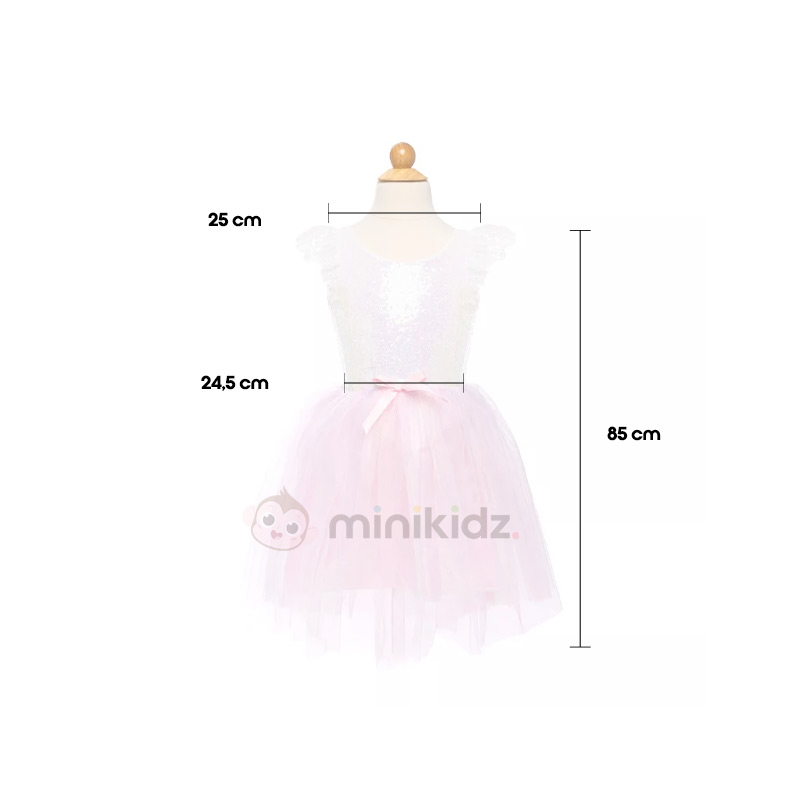 Fato de Unicórnio Brilhante 7-8 anos