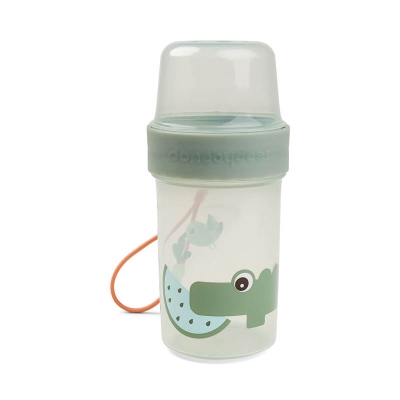 Dispensador Duplo Croco Verde Dispensador Duplo Croco Verde