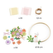 DIY Corona Decorativa para crear Dalia