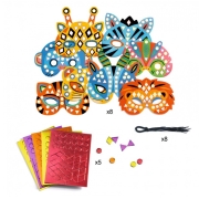 DIY Máscaras para Decorar: Animales de la Selva