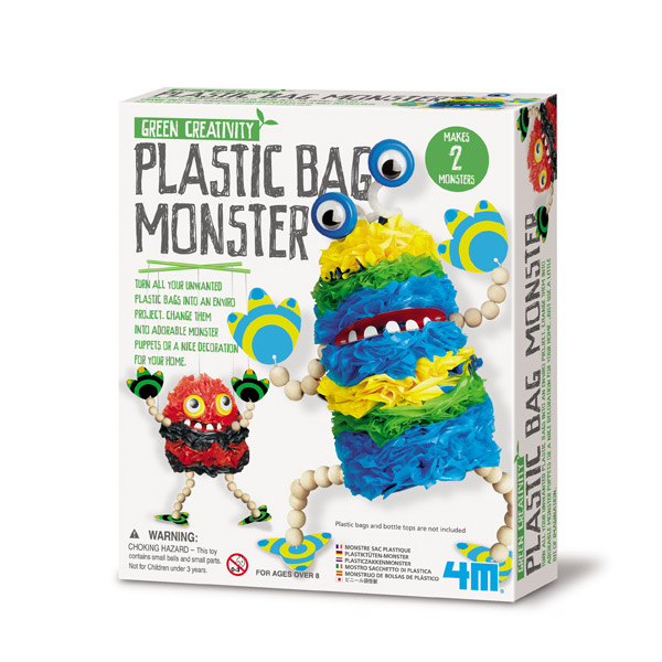 Eco Monstruo de plástico
