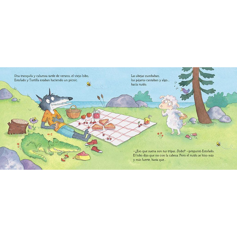 El armadillo que vino a cenar