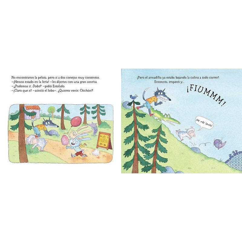 El armadillo que vino a cenar