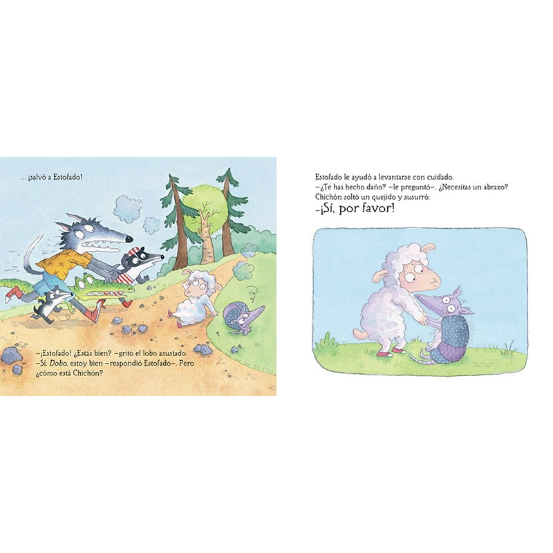 El armadillo que vino a cenar