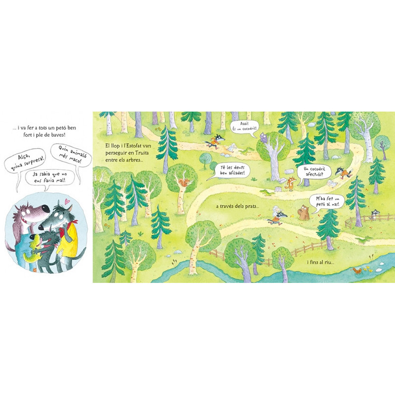 El cocodril que va venir a sopar